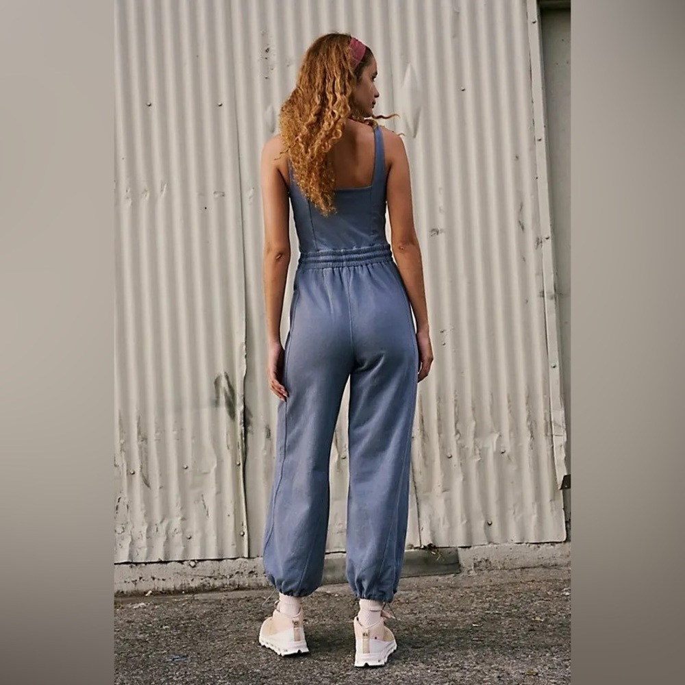NWT FREE PEOPLE MOVEMENT Inbound Onesie | Skyline MSRP $128 SOLD OUT COLOR - Picture 2 of 12